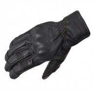GK-848 Protect Leather Winter Gloves #BLACK