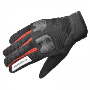 GK-250 3D Mesh Protect Gloves #BLACK-RED
